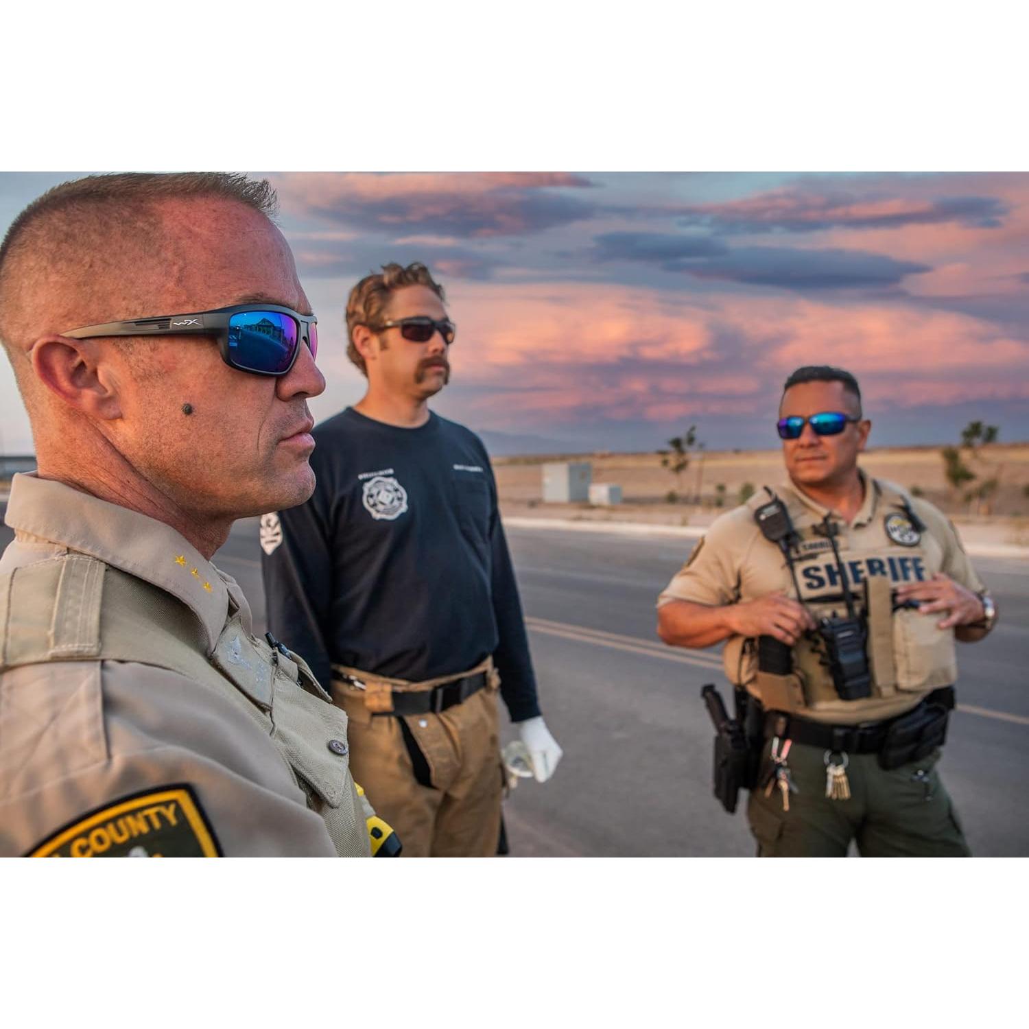 Gafas de sol polarizadas Wiley X WX Contend, protección UV