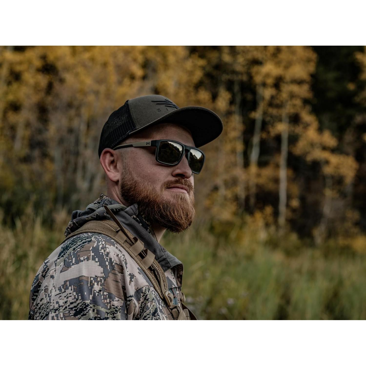 Gafas de sol Wiley X WX Founder con protección UV y lentes espejo