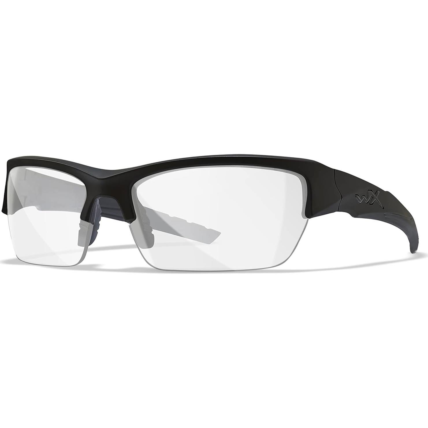 Gafas Tácticas Wiley X WX Valor, Irrompibles UV, Montura Negra