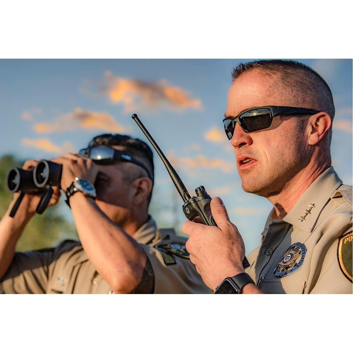 Gafas Tácticas Wiley X WX Valor, Irrompibles UV, Montura Negra