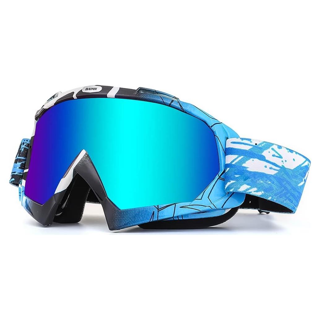 Gafas de Motocross BATFOX F816 para Niños - UV400, Antideslizantes