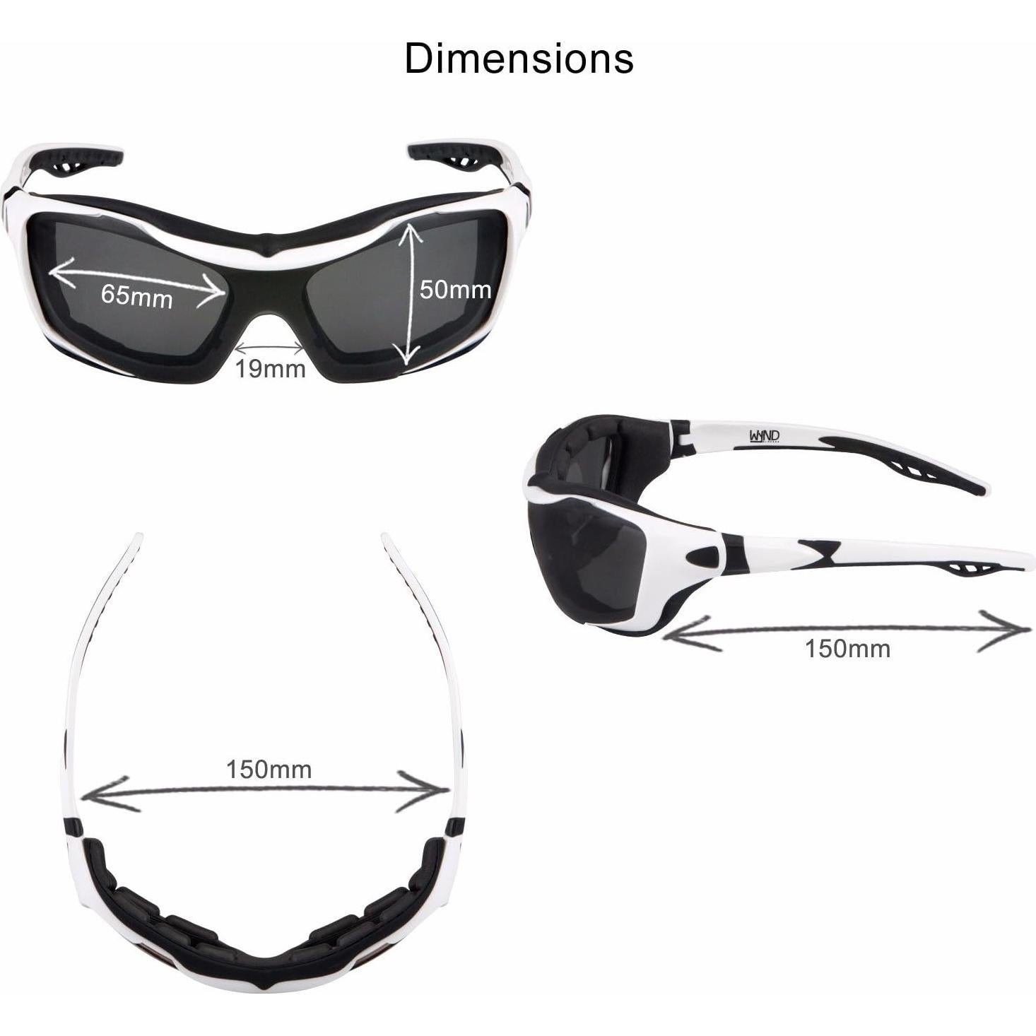 Gafas de Sol Polarizadas WYND Blocker Overt 329 para Deportes