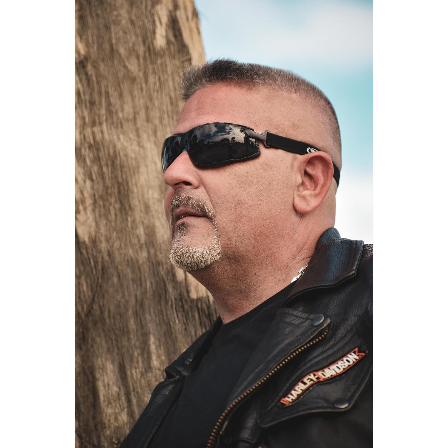 Gafas de Motocicleta Global Vision Sunn Up Gray ANSI Z87.1