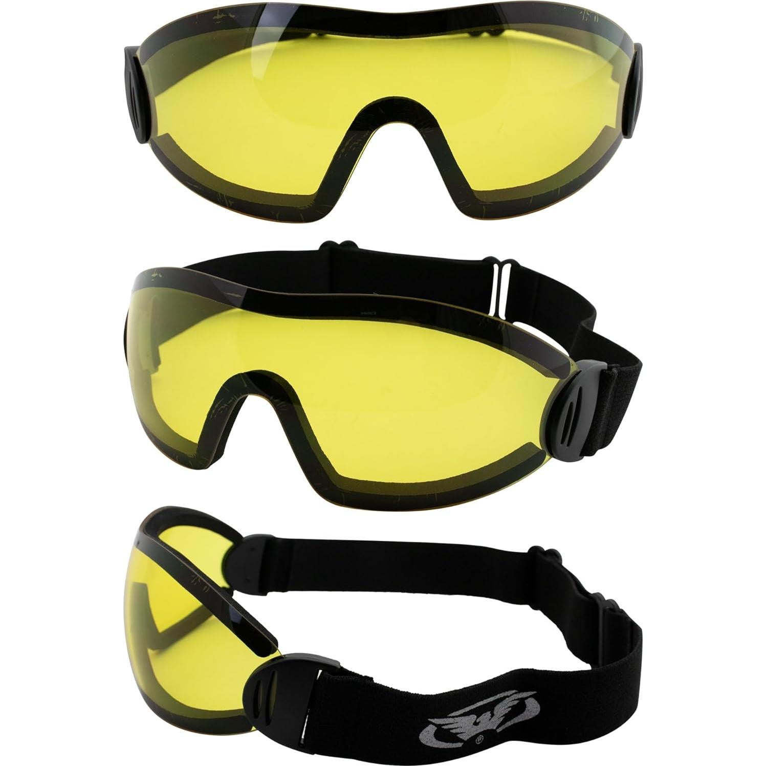 Gafas de montar Global Vision Flare con lente amarilla