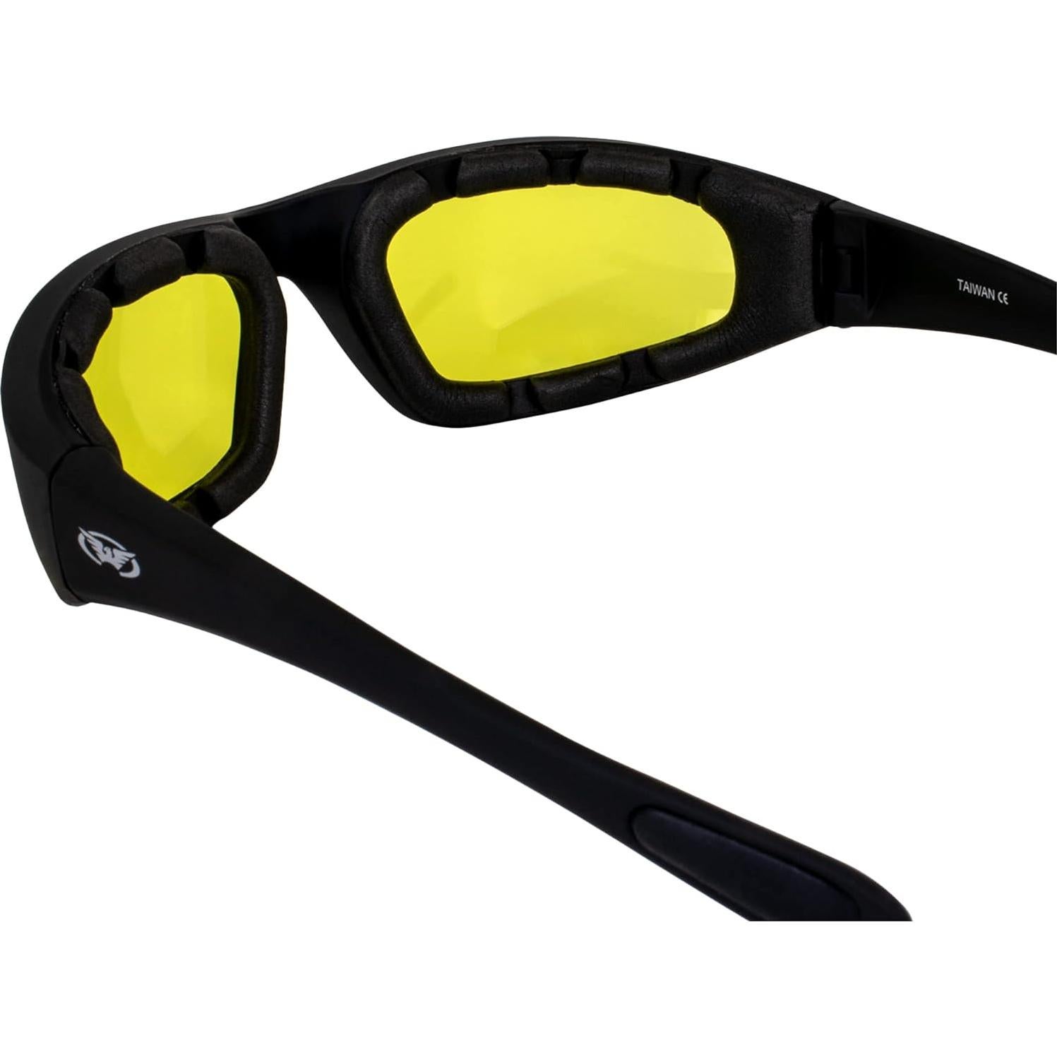 Gafas de Sol Global Vision Kickback Photochromic Unisex - Tinte Amarillo a Ahumado