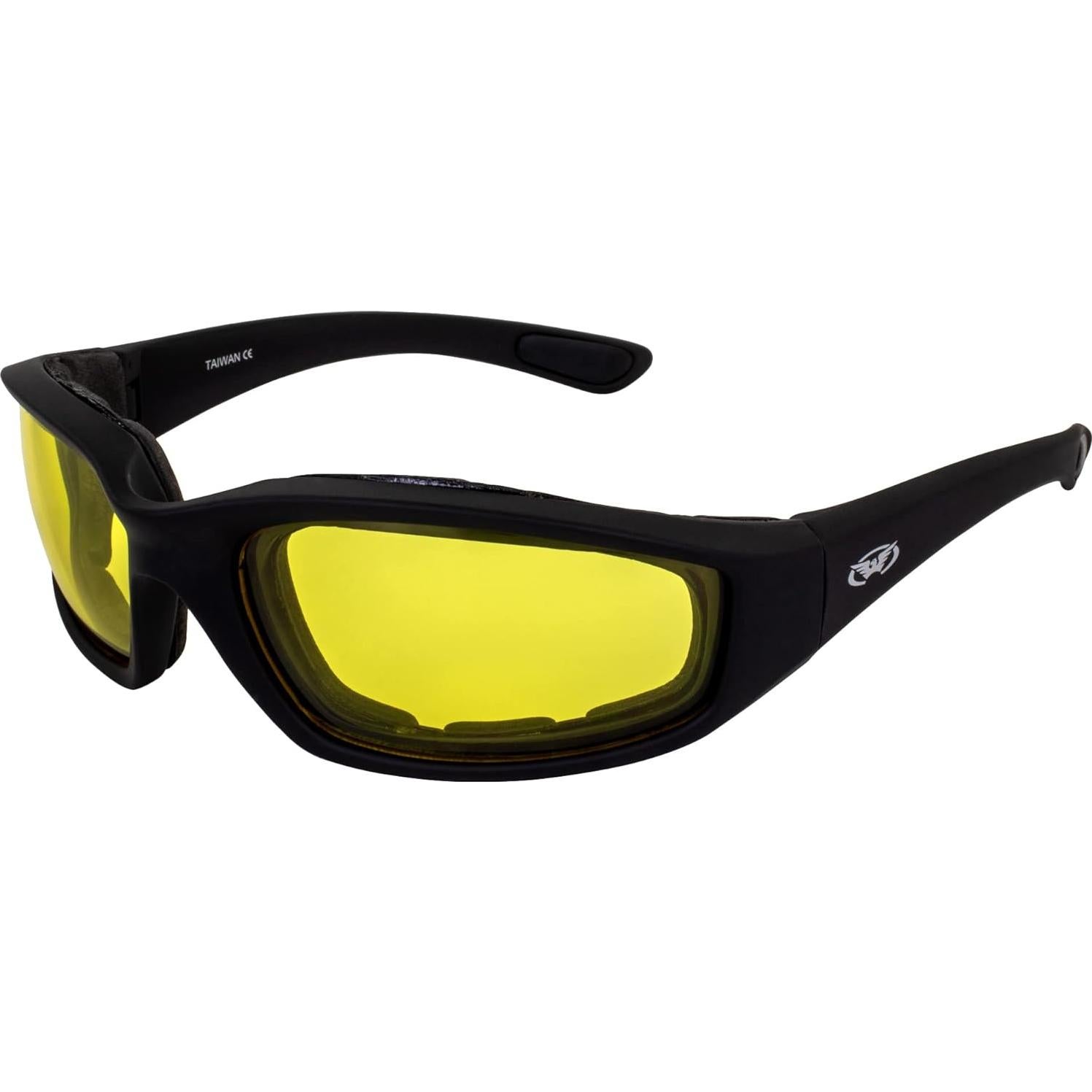 Gafas de Sol Global Vision Kickback Photochromic Unisex - Tinte Amarillo a Ahumado