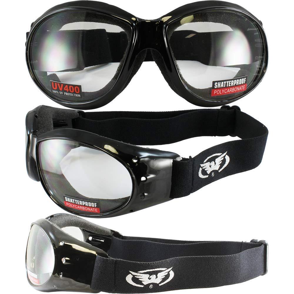 Gafas de Moto Global Vision Aviador UV400 para Día y Noche