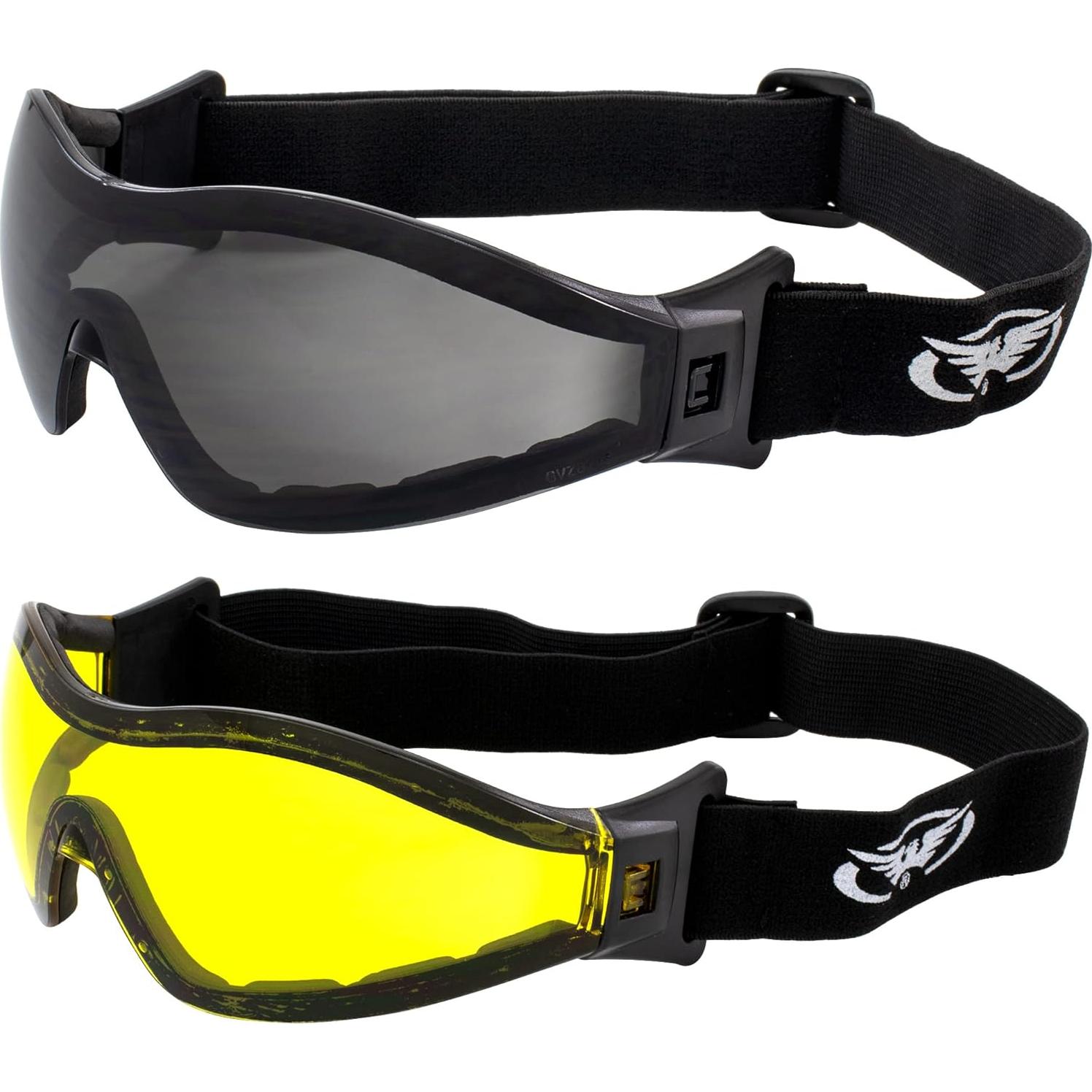 Gafas de Motocicleta y Paracaidismo Global Vision Z-33 2 Pares