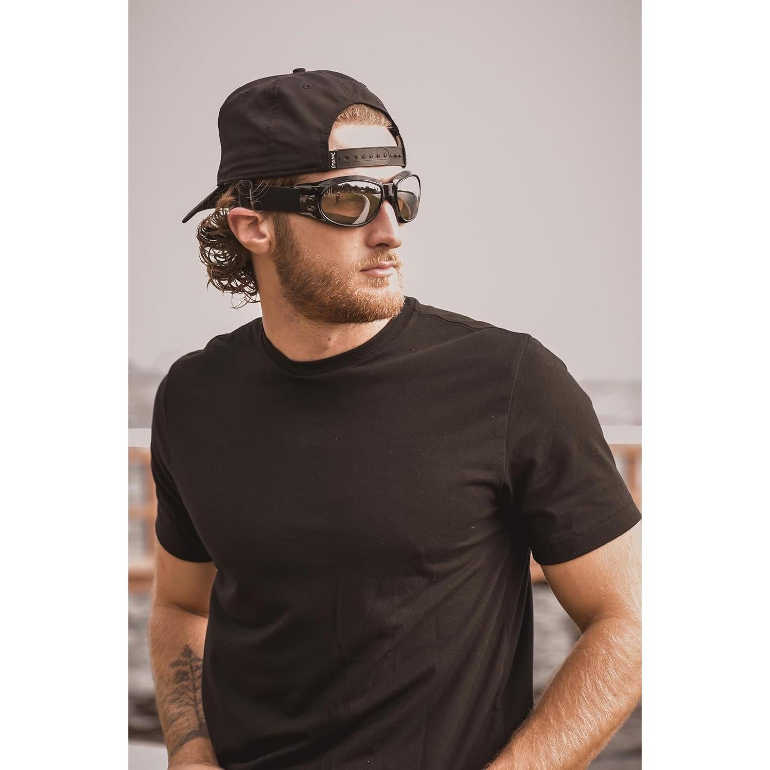 Gafas de sol Birdz Eagle Red Baron 2-Pack con lentes claros y ahumados