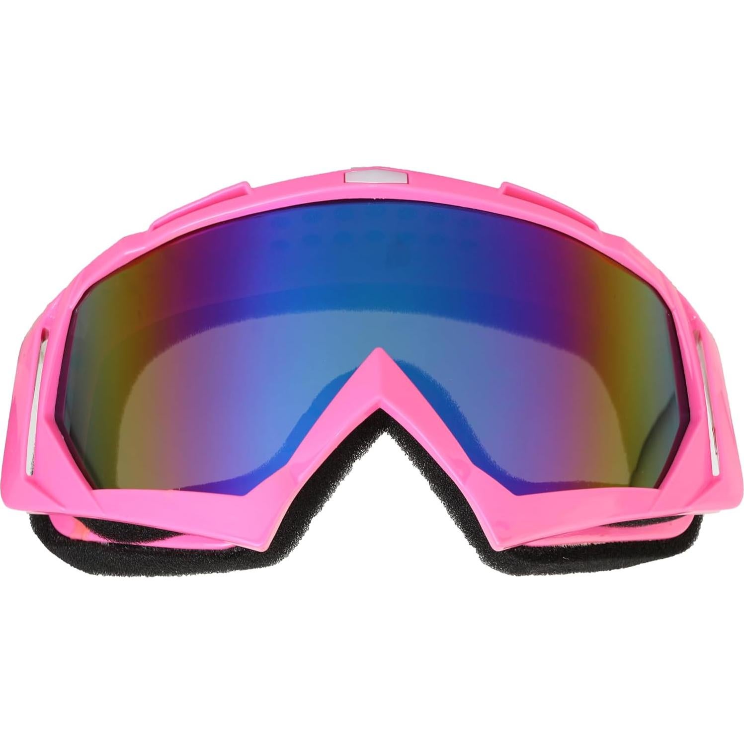 Gafas de Moto Broyeur Unisex con Protección UV y Correa Ajustable
