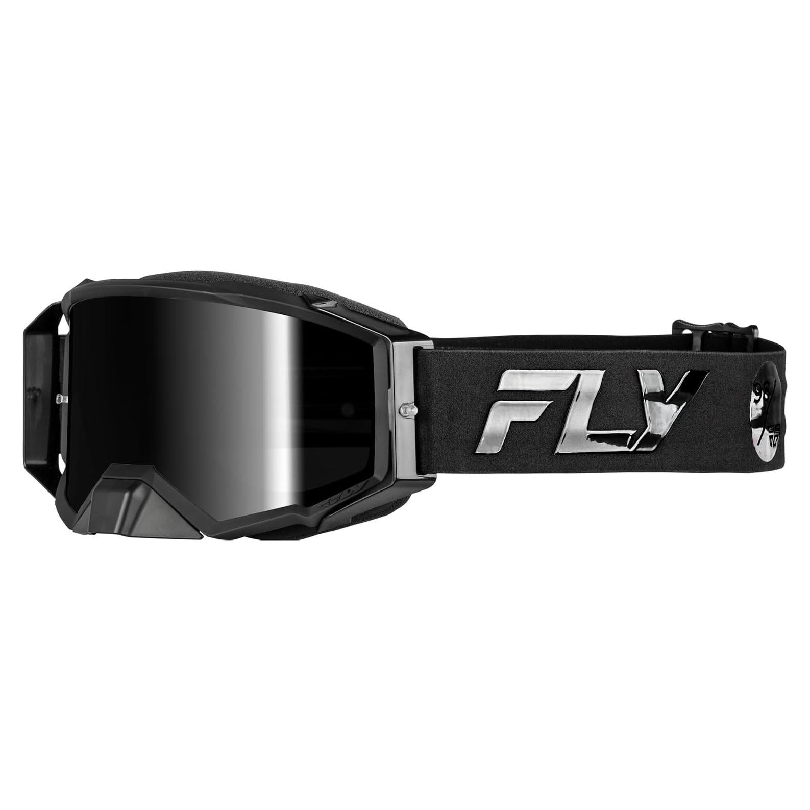 Gafas de Motocross Fly Racing Zone Pro MX Negro - Lente Anti-Rayones