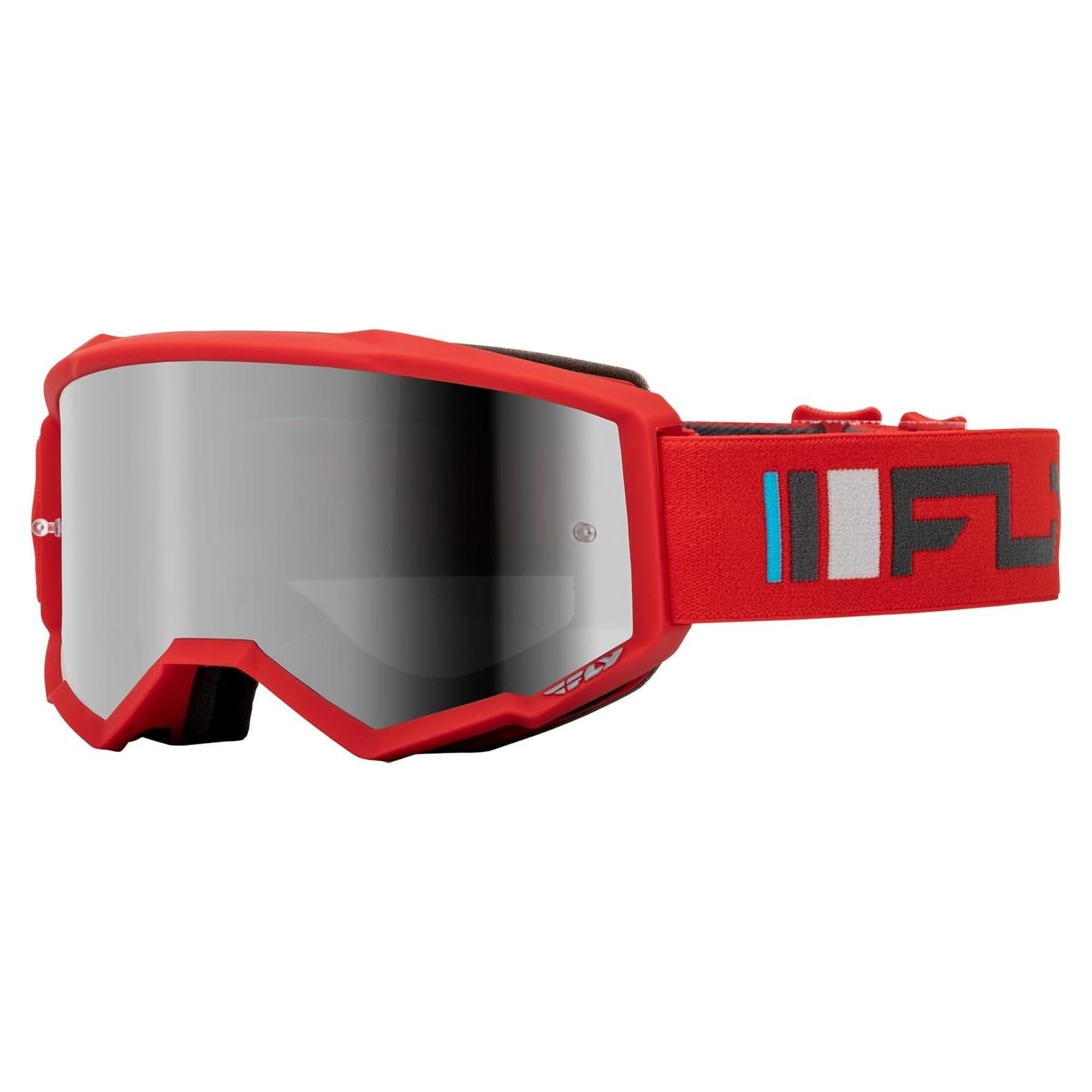 Gafas de Motocross Fly Racing Zona Adulto Rojo Carbón 2024