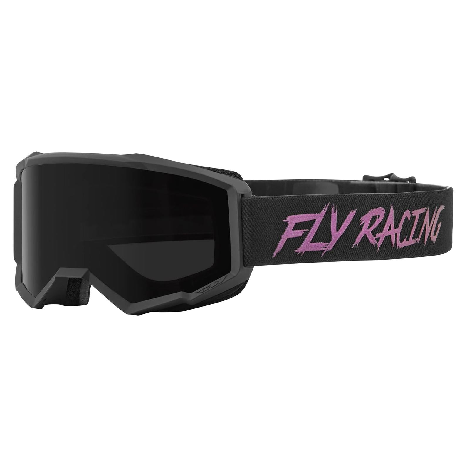 Gafas de Motocross Fly Racing Zone W/C Negro con Lente Hidrofóbico