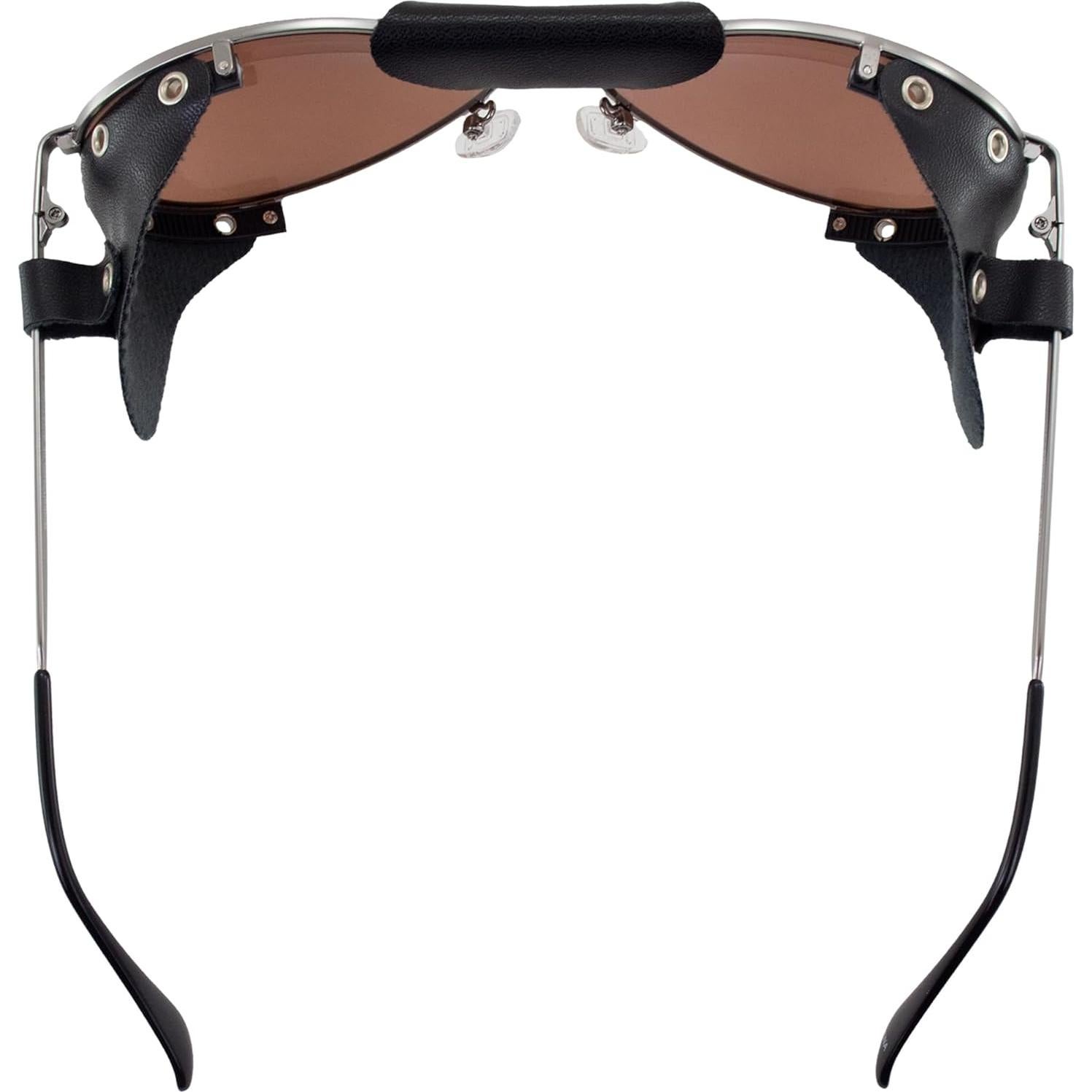 Gafas de sol de motocicleta Global Vision Aviador-3 con protectores