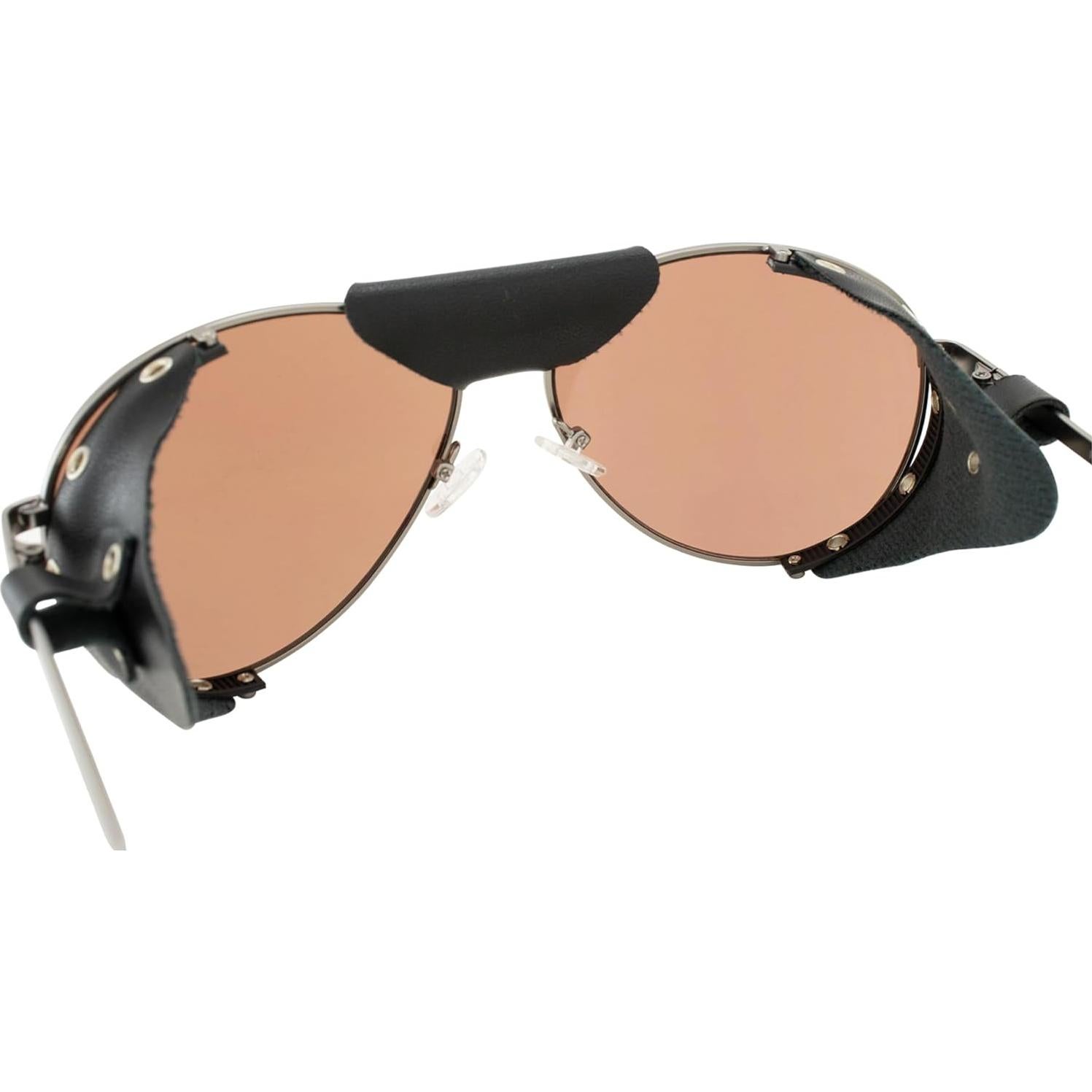 Gafas de sol de motocicleta Global Vision Aviador-3 con protectores