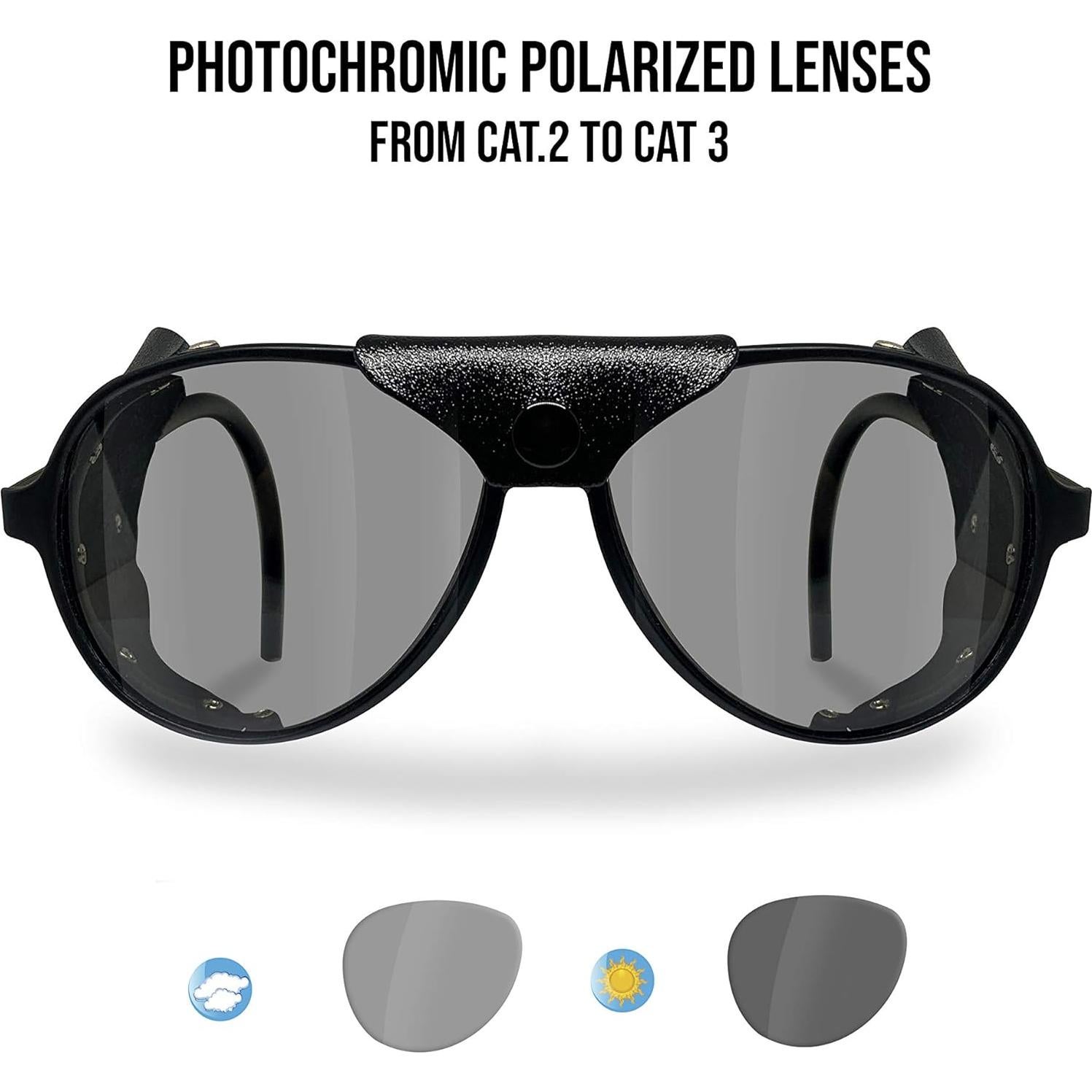 Gafas de sol polarizadas Bertoni Glacier para trekking y esquí