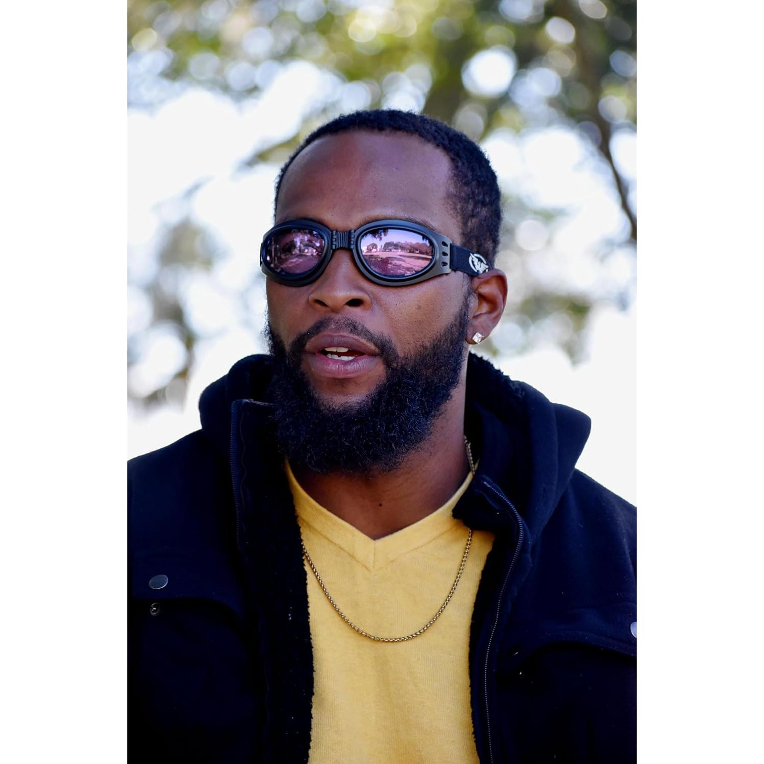 Gafas de Motocicleta Plegables Global Vision Adventure UV400