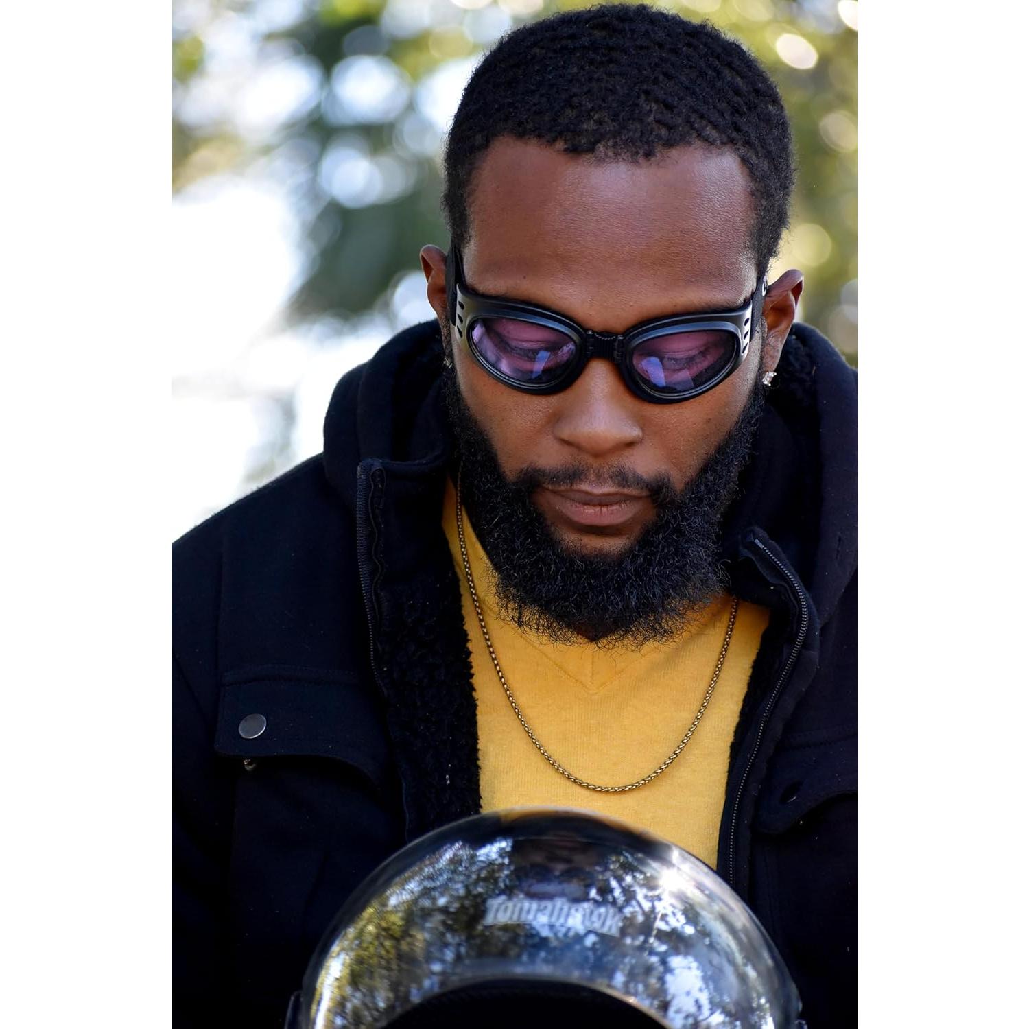 Gafas de Motocicleta Plegables Global Vision Adventure UV400