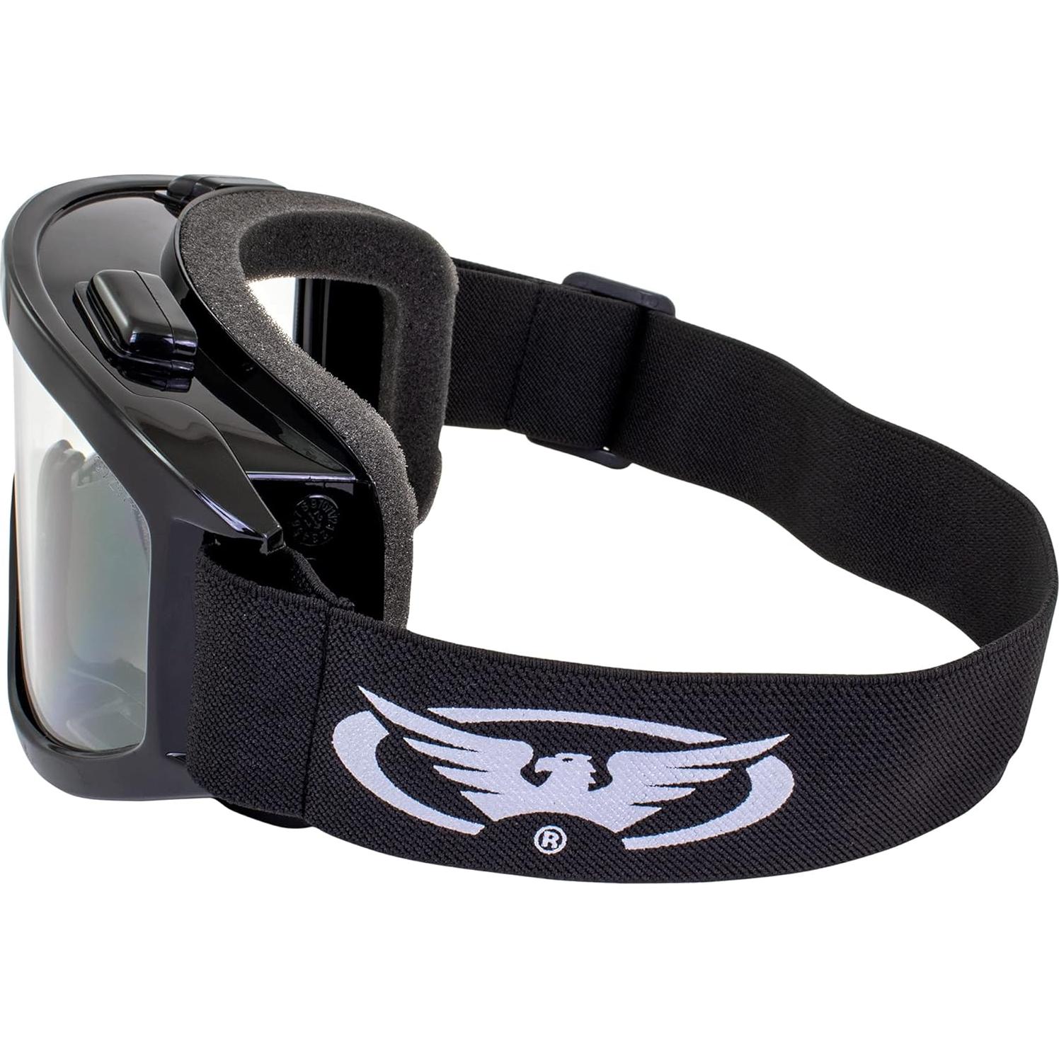 Gafas de Motocicleta Global Vision Acolchadas 2 Pares UV400