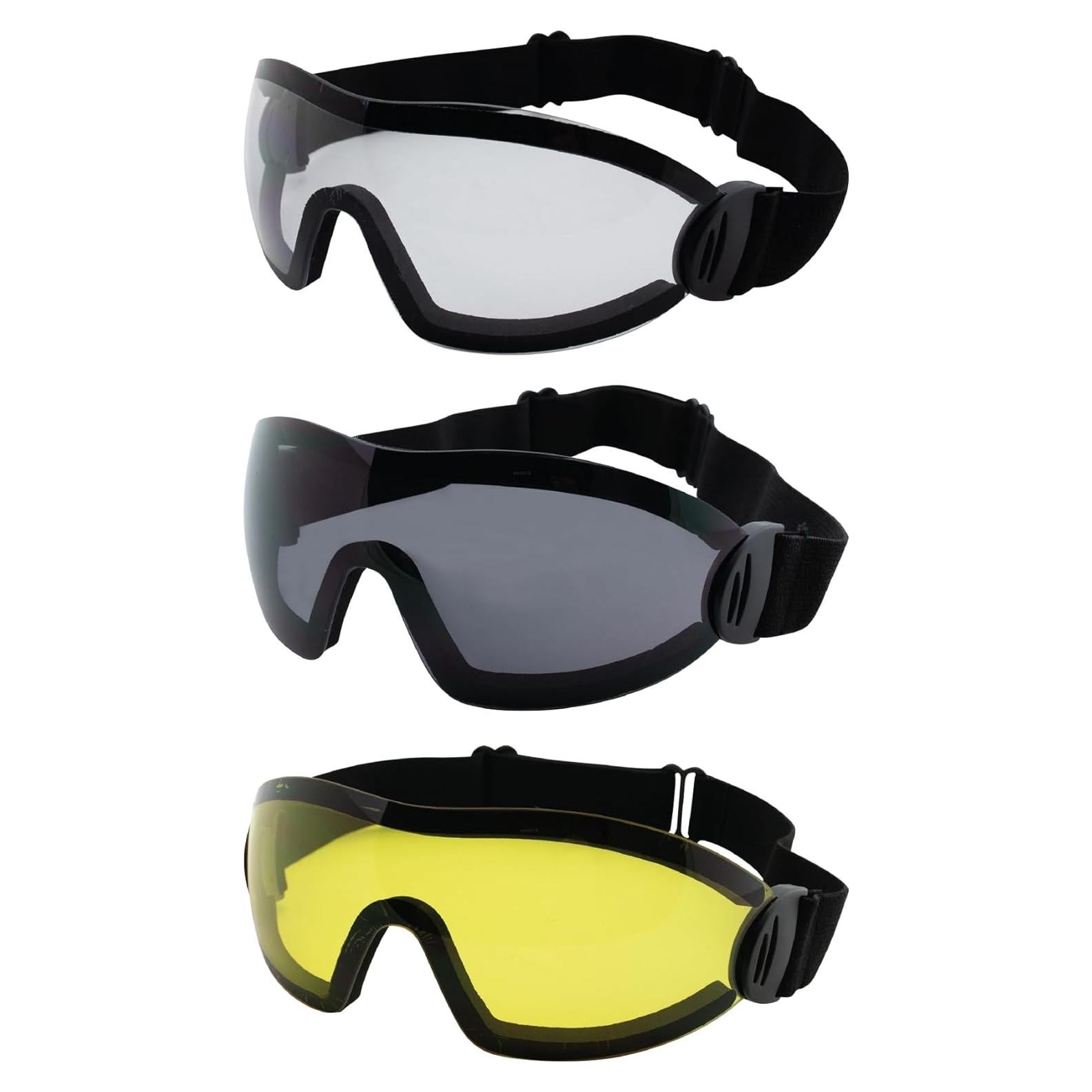 Gafas de Motocicleta Global Vision Flare 3 Lentes Antiempañantes