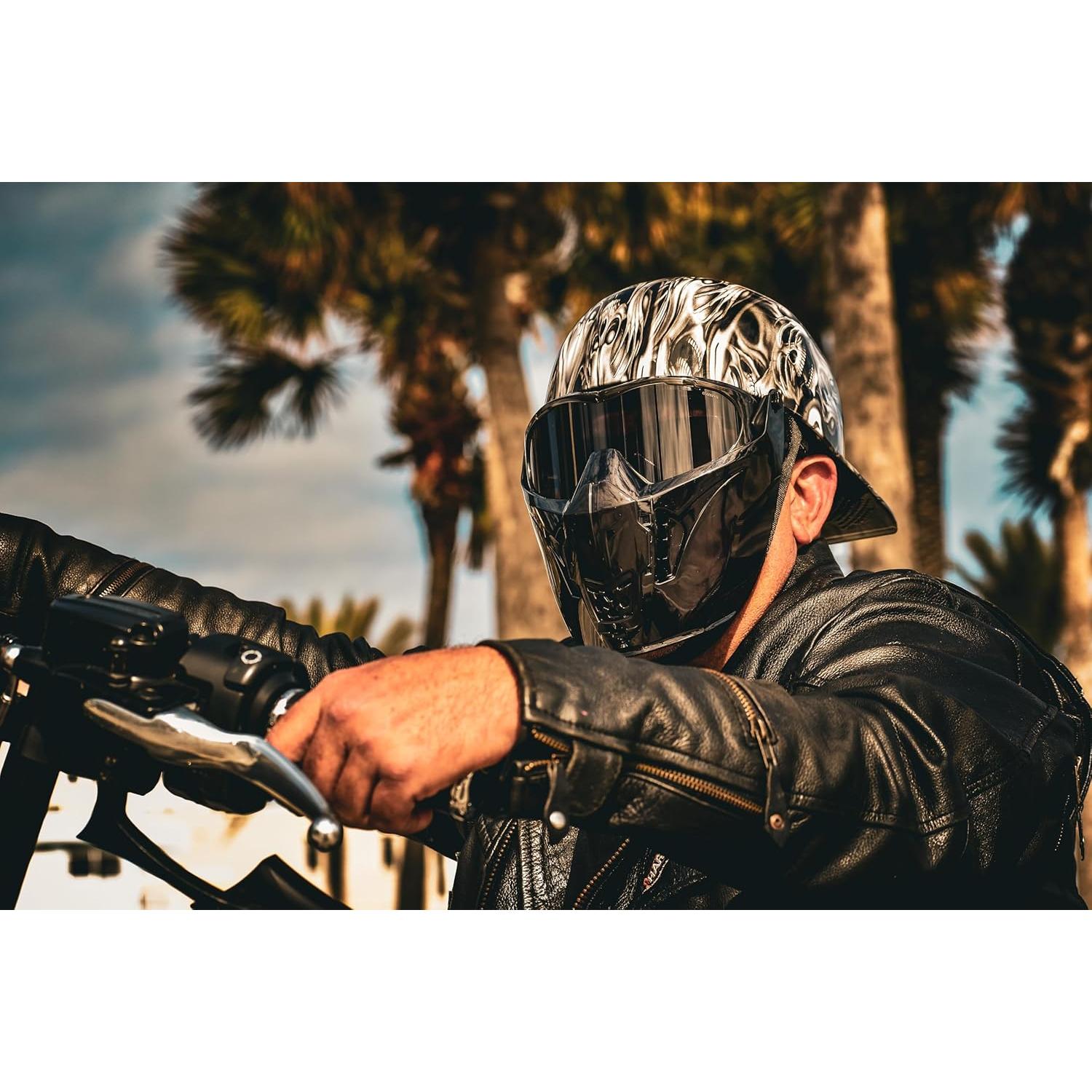 Gafas de Motocicleta Acolchadas Global Vision Maskot UV