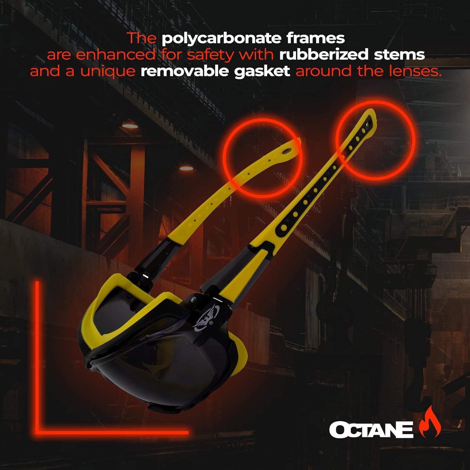 Gafas de Seguridad Global Vision Octane Sport UV400