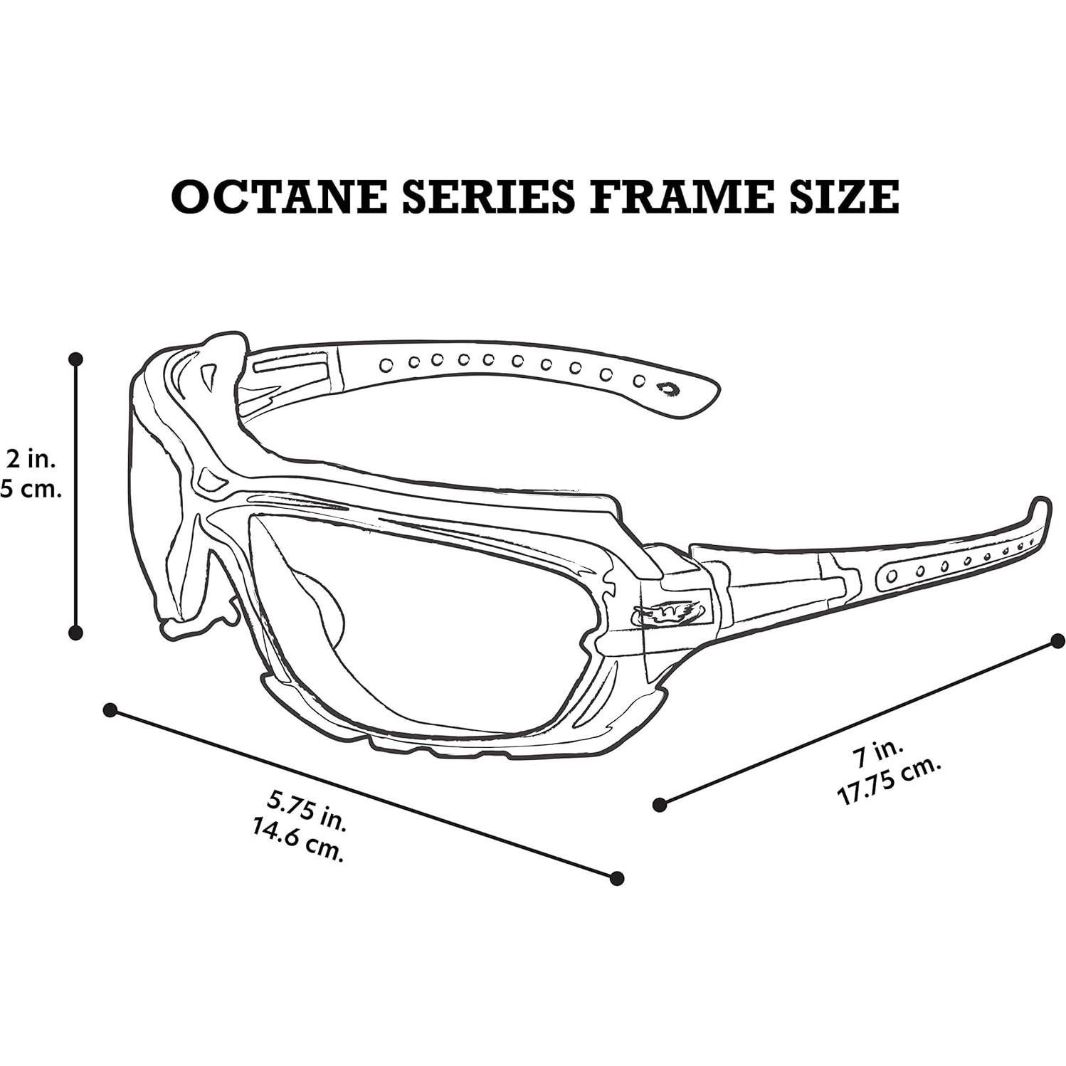 Gafas de sol deportivas Global Vision Octane gris UV400