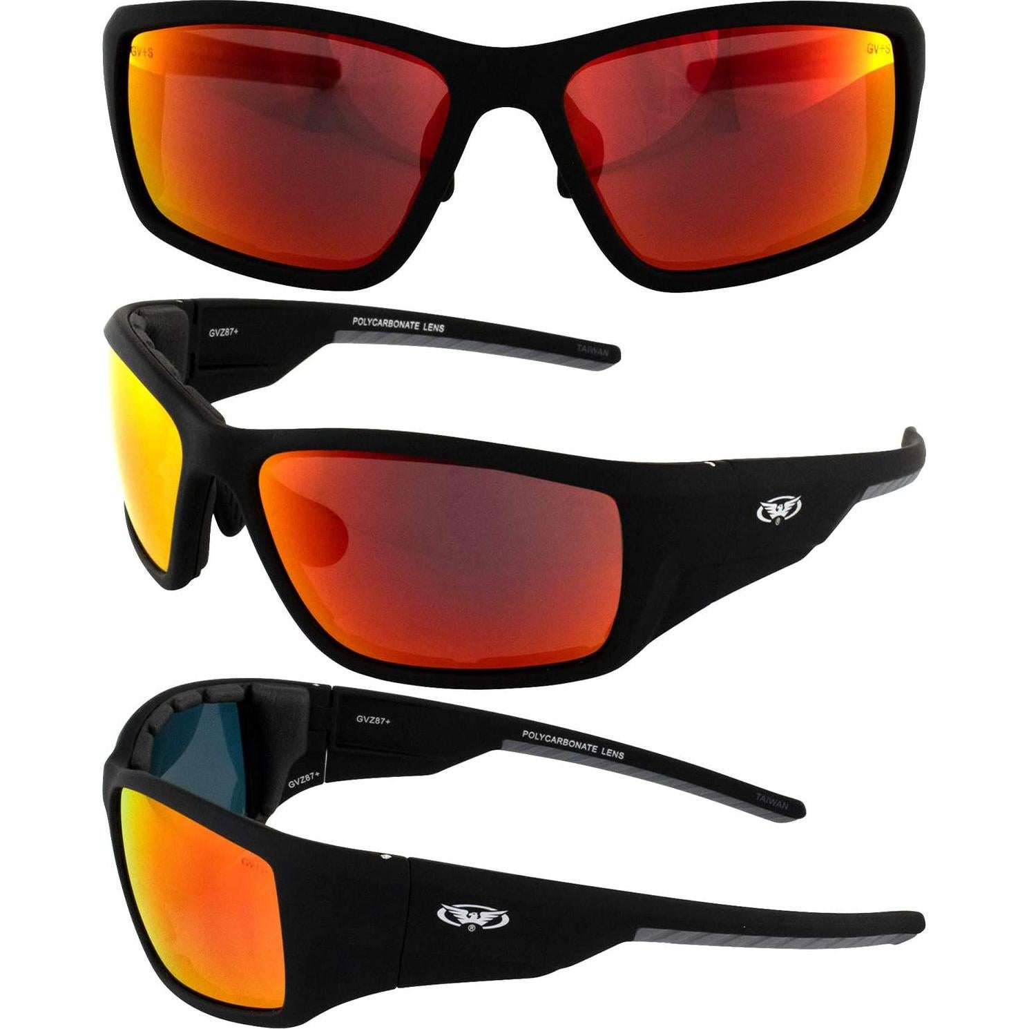 Gafas de Seguridad Global Vision Kinetic con Lentes Espejo