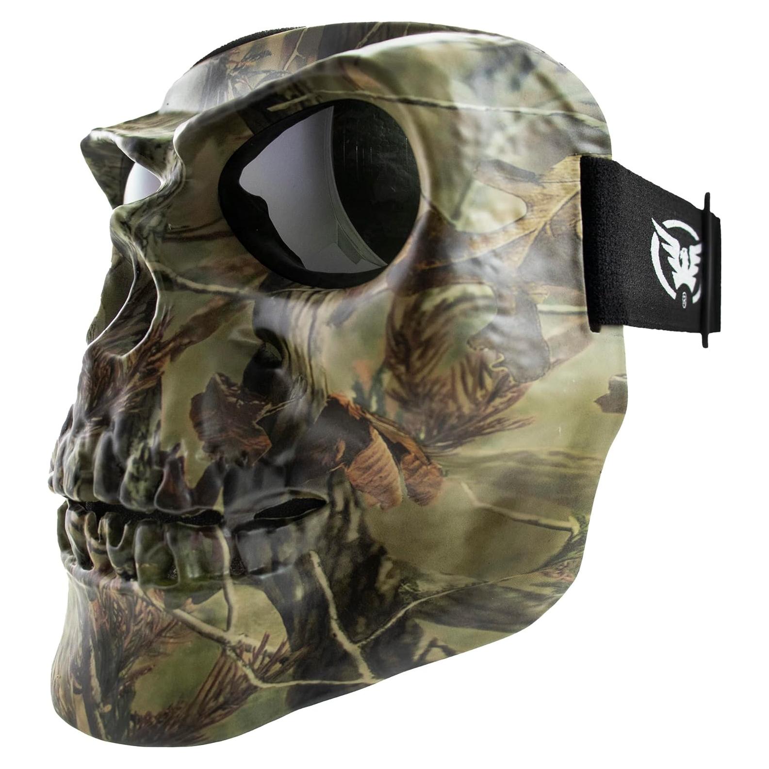 Máscara de Calavera Global Vision Skullmask para Motocicleta