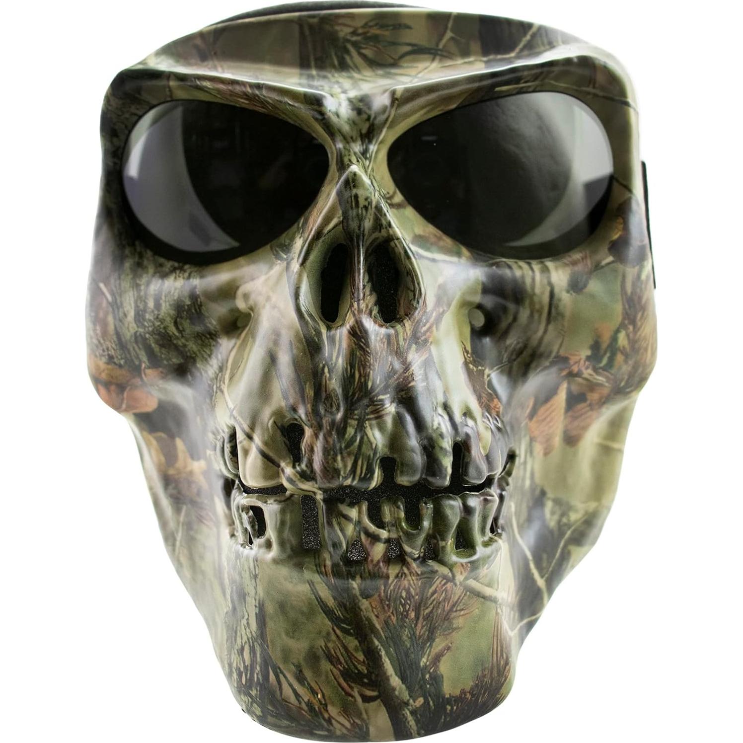 Máscara de Calavera Global Vision Skullmask para Motocicleta