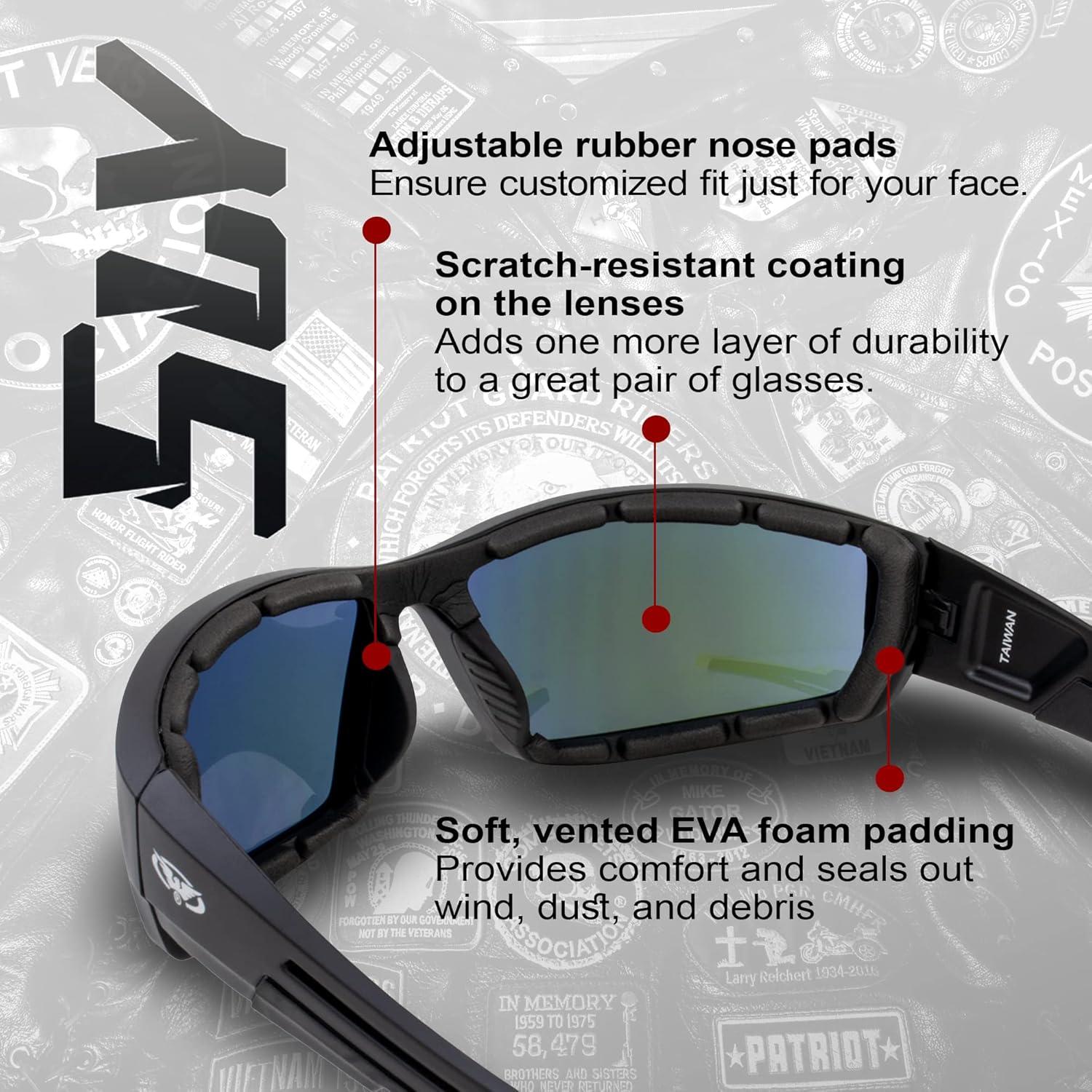 Gafas de sol Global Vision Sly 2 pares lentes espejo UV400