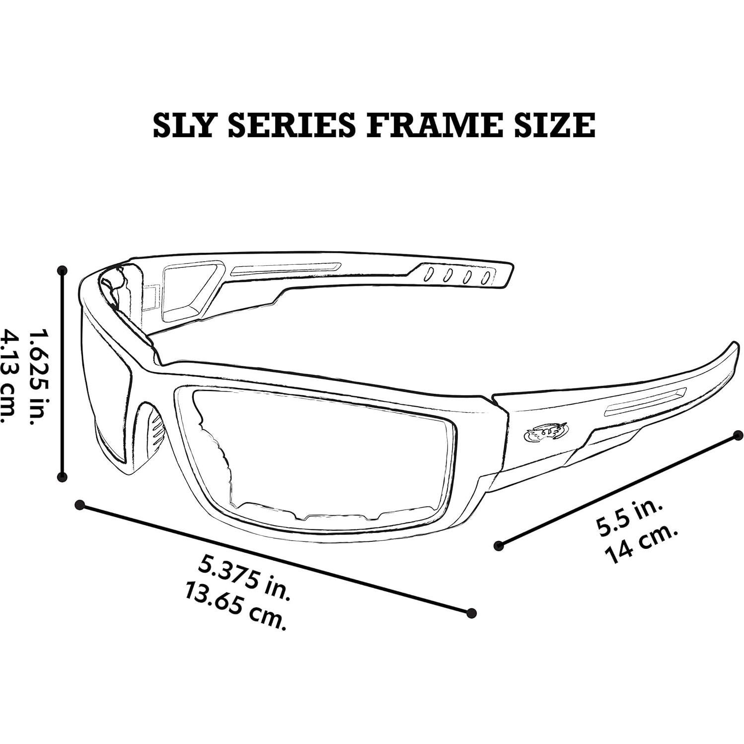 Gafas de sol acolchadas Sly Global Vision para motociclistas