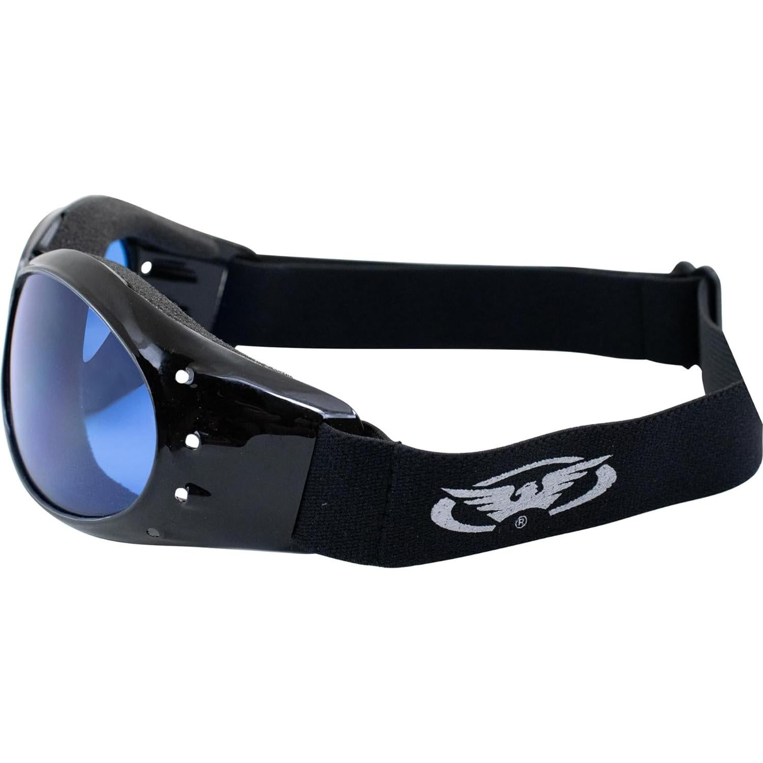 Gafas de Motocicleta Global Vision Eliminator Lente Azul