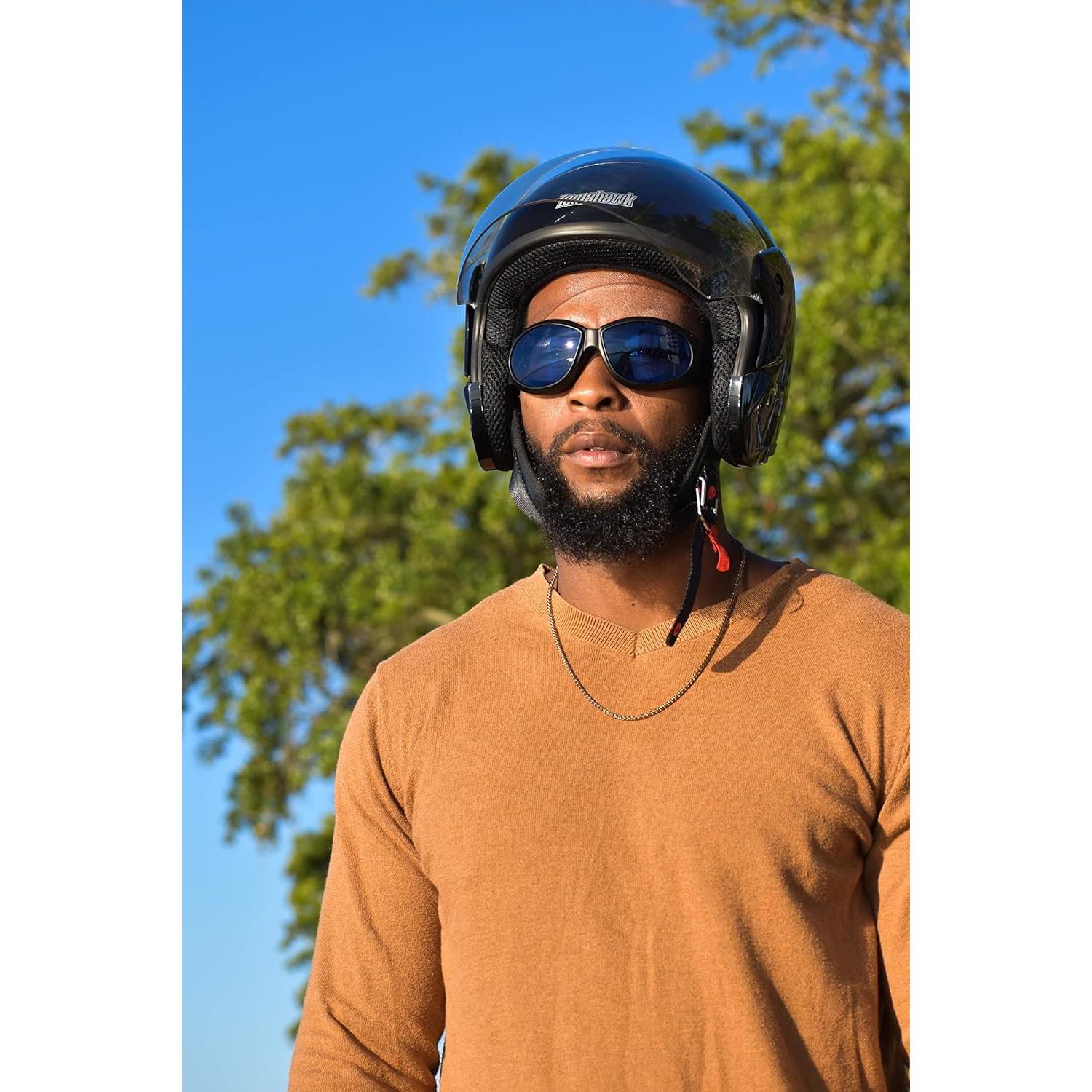 Gafas de Motocicleta Global Vision Eliminator Lente Azul