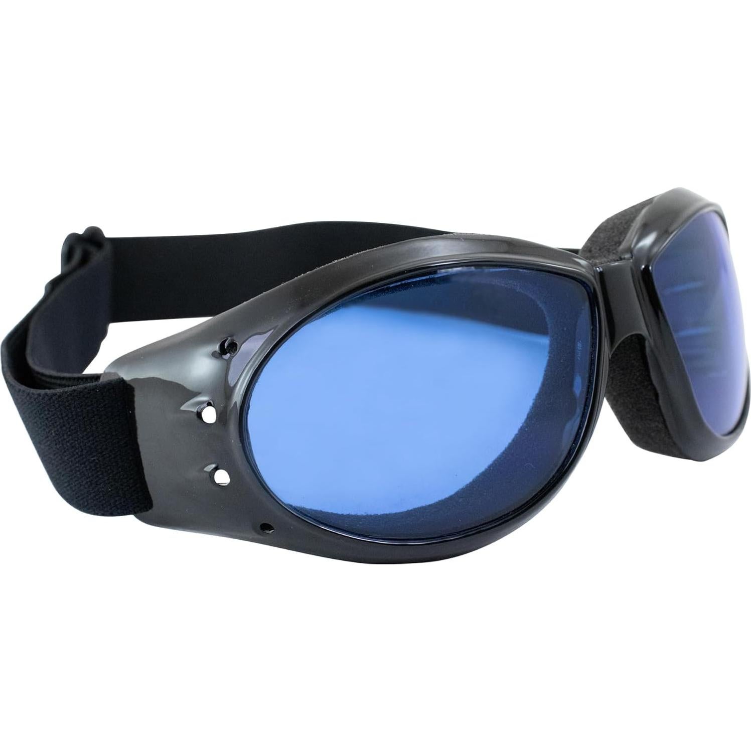 Gafas de Motocicleta Global Vision Eliminator Lente Azul