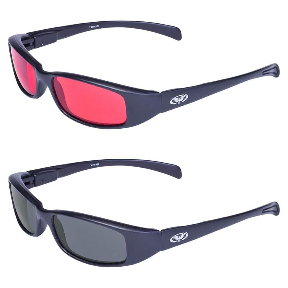Gafas de sol deportivas Global Vision New Attitude UV400 - 2 pares