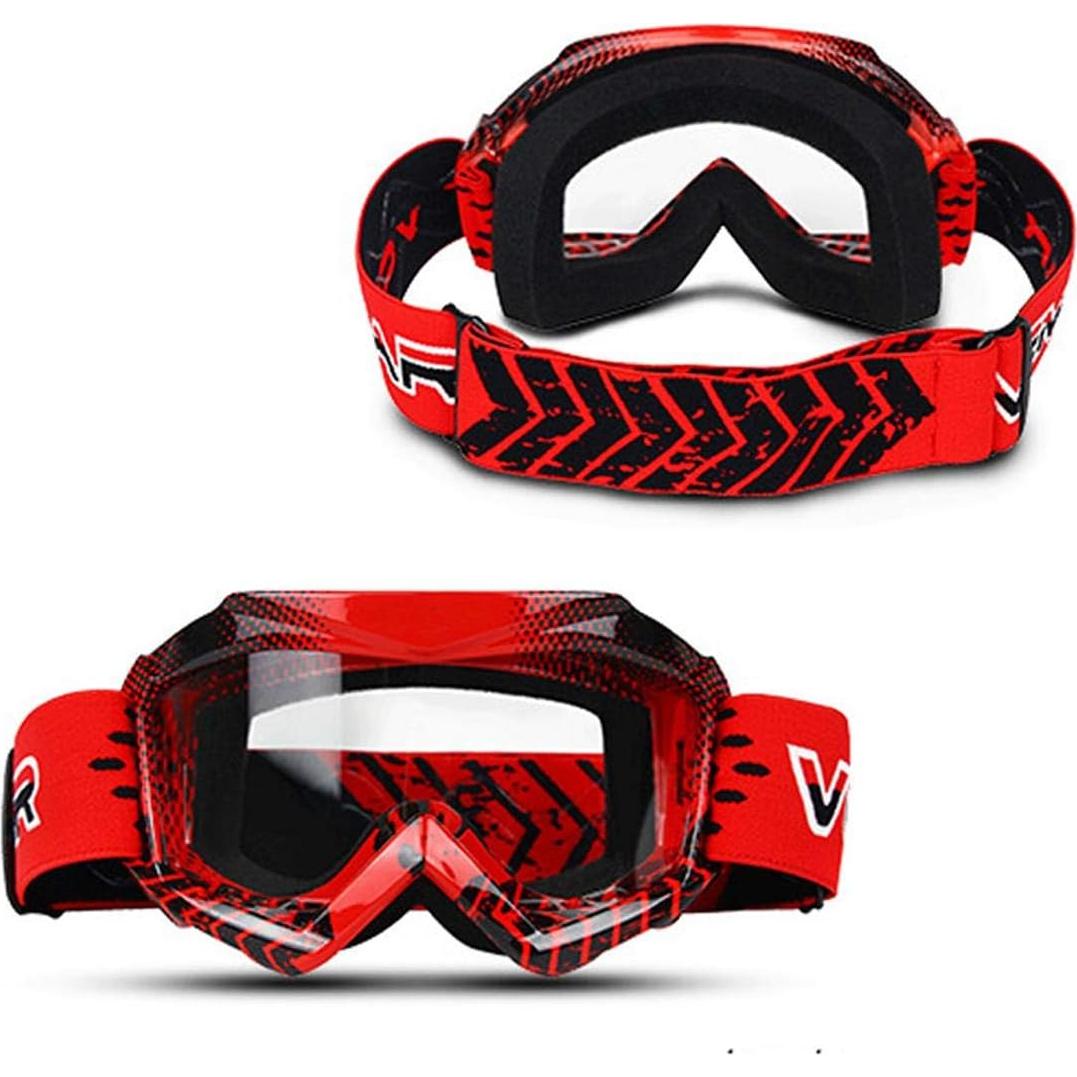 Gafas de Goggle para Motocicleta June Sports KG004 - Rojo
