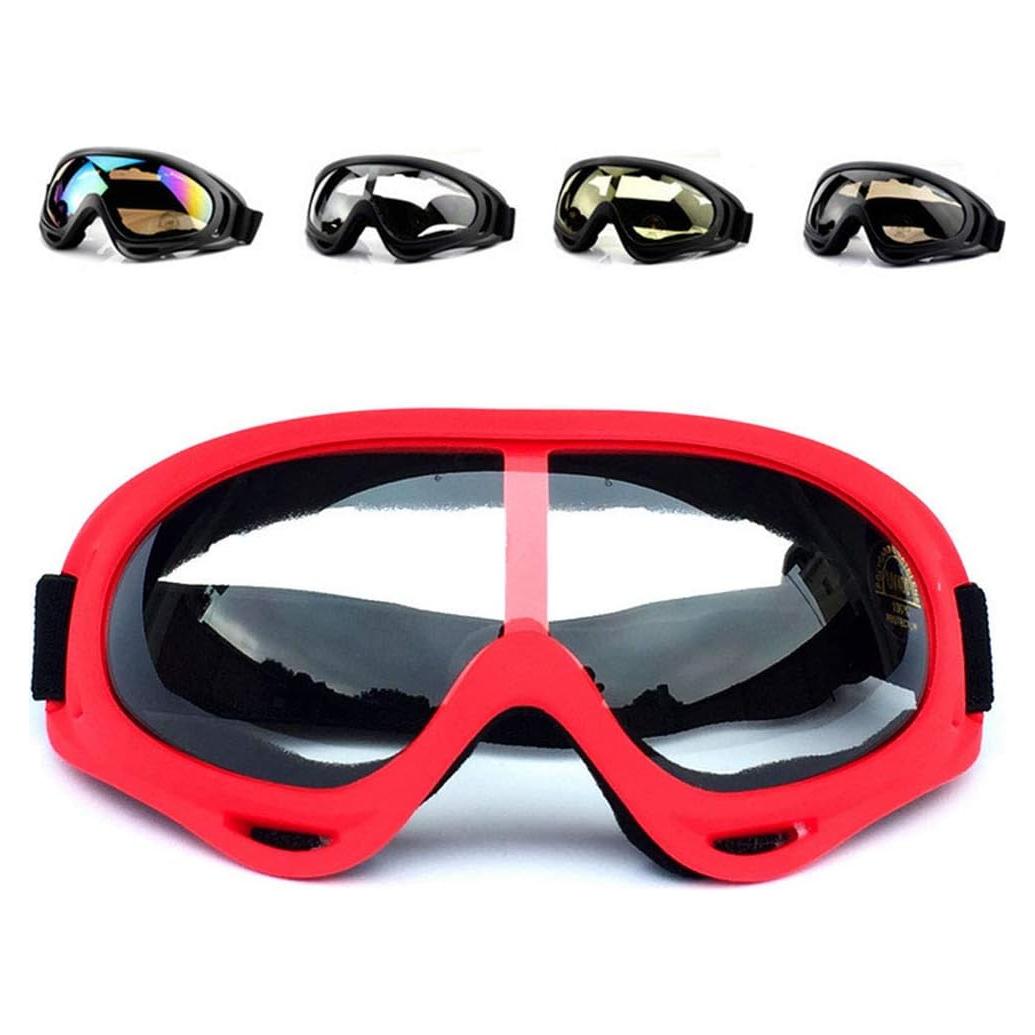 Gafas de Esquí Anti-reflejo Primera Elección UV 400 Rojo