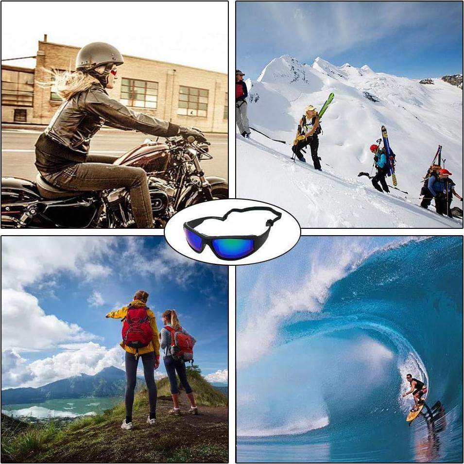 Gafas de Sol Deportivas LUFF UV400 Unisex Verde