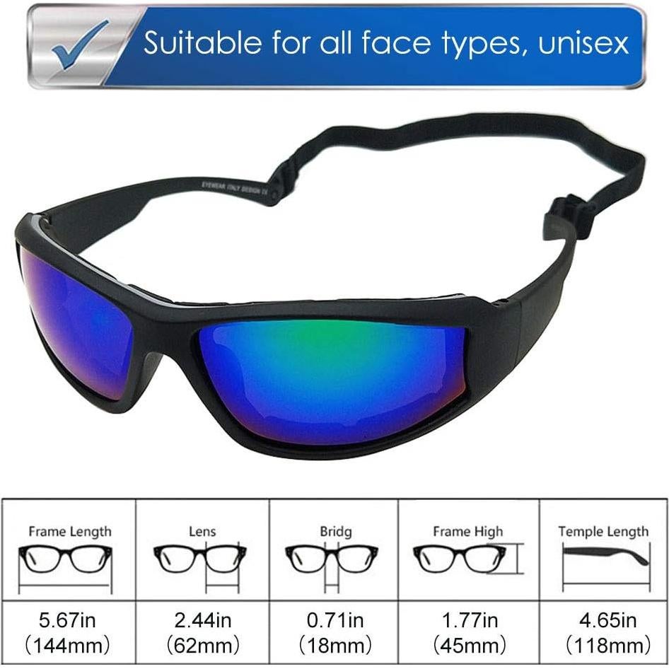 Gafas de Sol Deportivas LUFF UV400 Unisex Verde