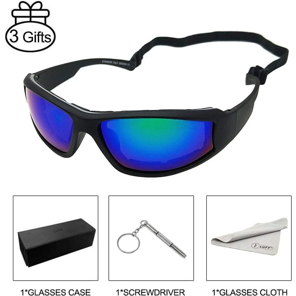 Gafas de Sol Deportivas LUFF UV400 Unisex Verde