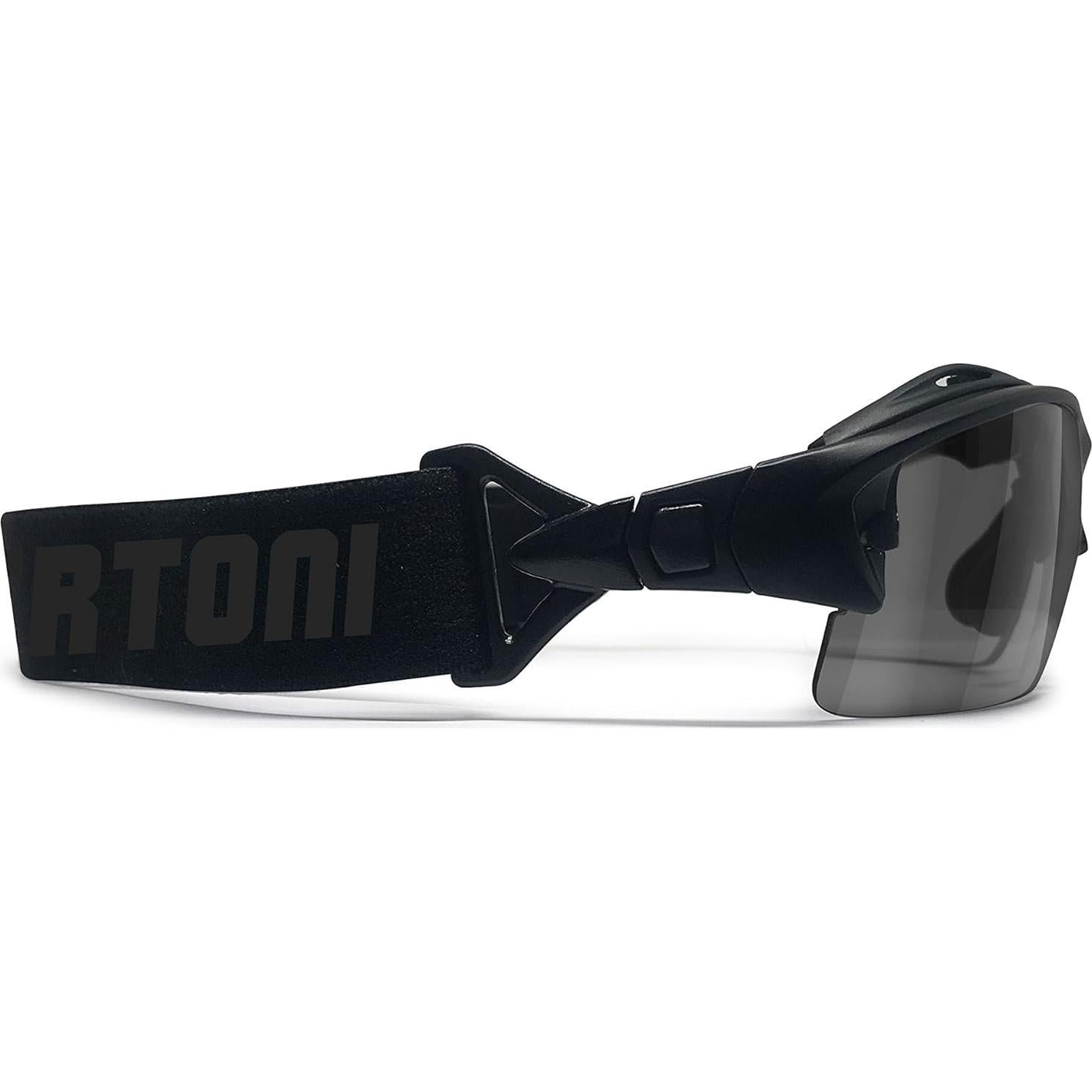 Gafas de sol deportivas Bertoni con clip óptico y 3 lentes