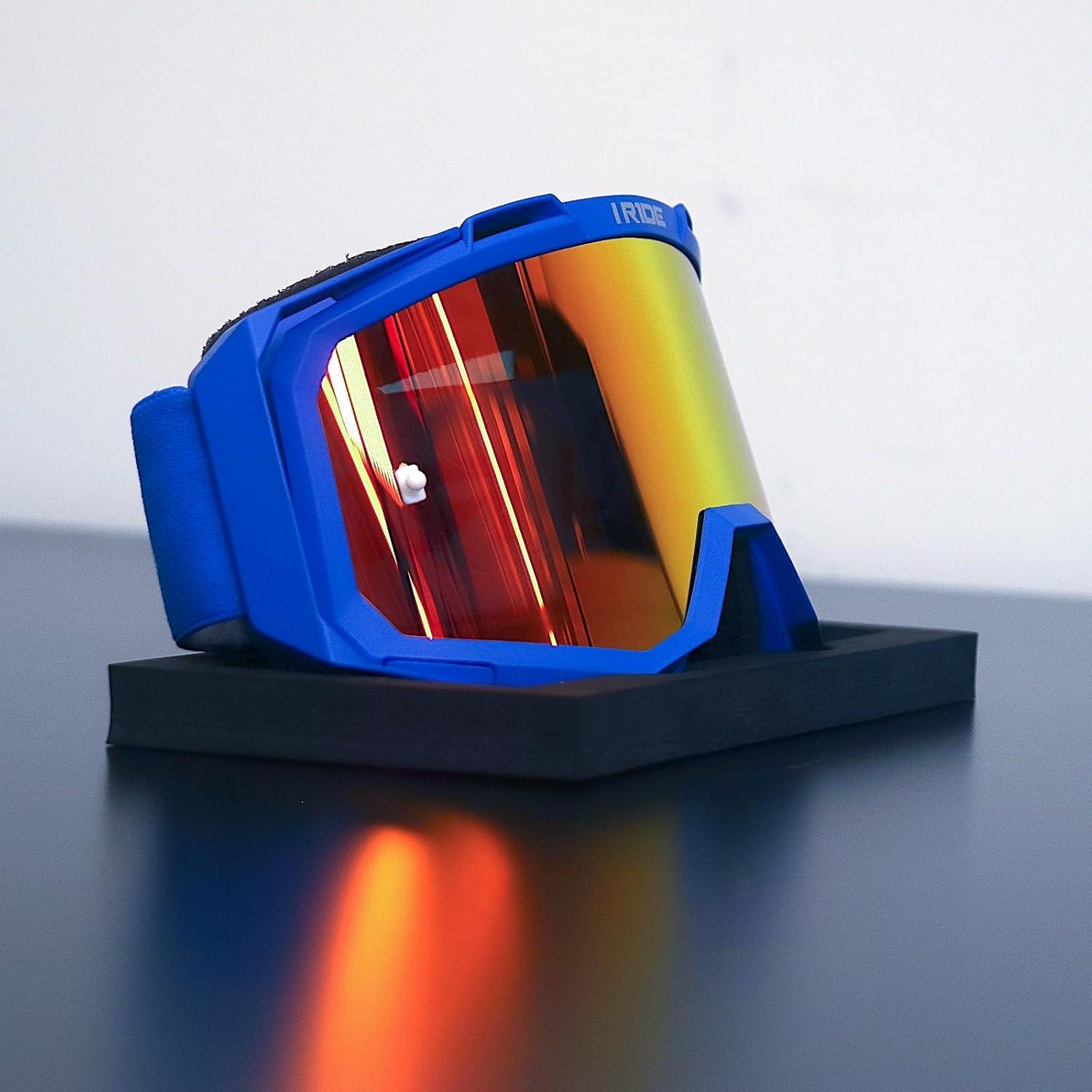 Gafas de Protección IR-AIRTIME Unisex Marco Azul Lentes Naranja