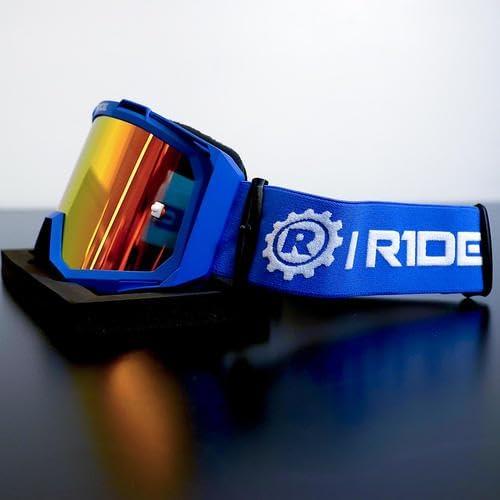 Gafas de Protección IR-AIRTIME Unisex Marco Azul Lentes Naranja