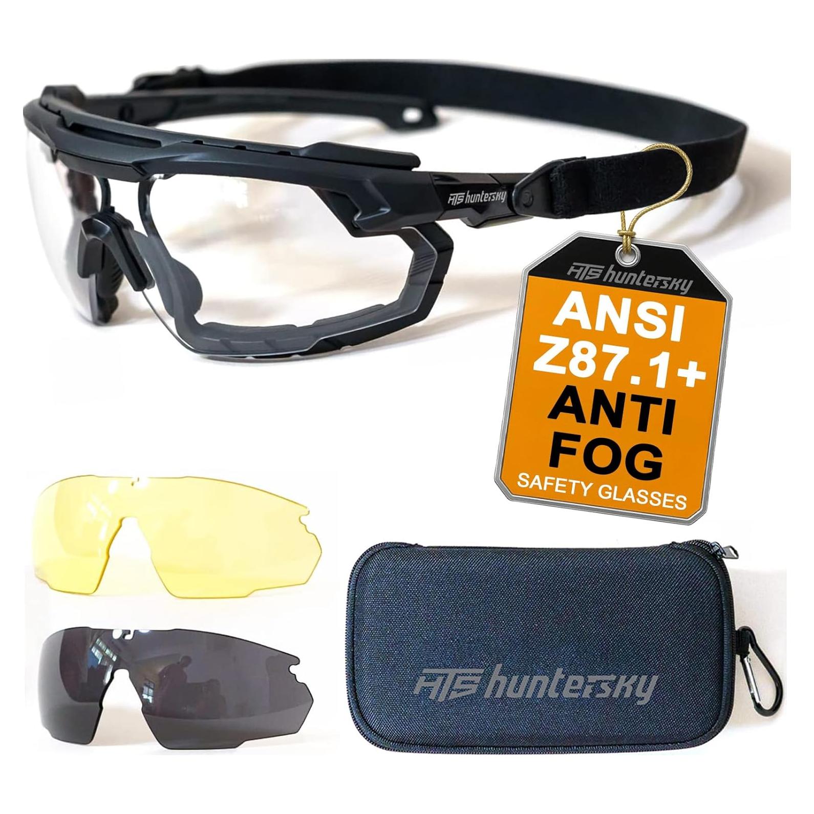 Gafas de Tiro Tácticas HTS HUNTERSKY con Lentes Intercambiables