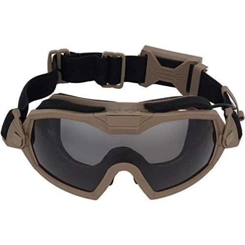 Gafas de Airsoft H World Shopping con Ventilador y Lentes Intercambiables