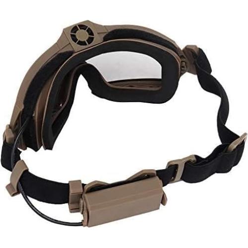 Gafas de Airsoft H World Shopping con Ventilador y Lentes Intercambiables
