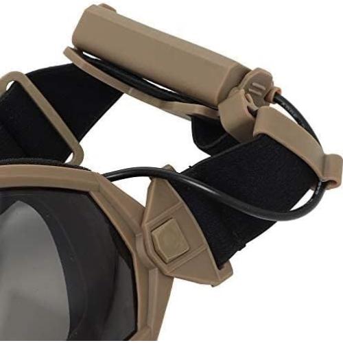 Gafas de Airsoft H World Shopping con Ventilador y Lentes Intercambiables
