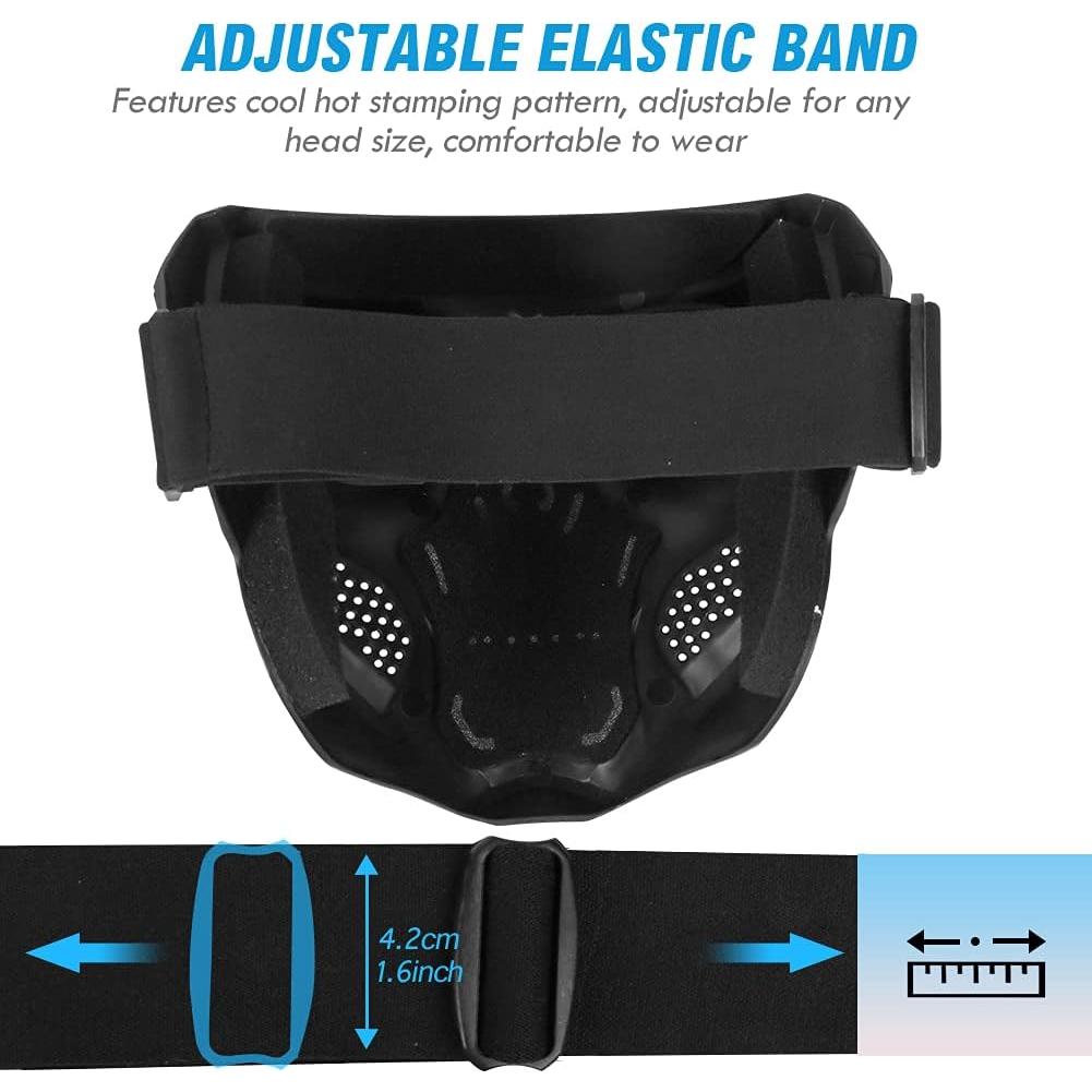 Máscara de Gafas de Calavera Outamateur para Motocicleta UV