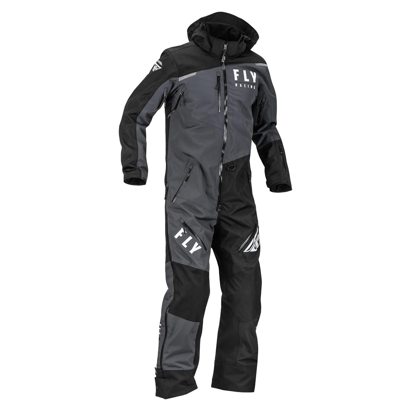 Mono Cobalt Shell Fly Racing 2023 Negro/Gris Pequeño